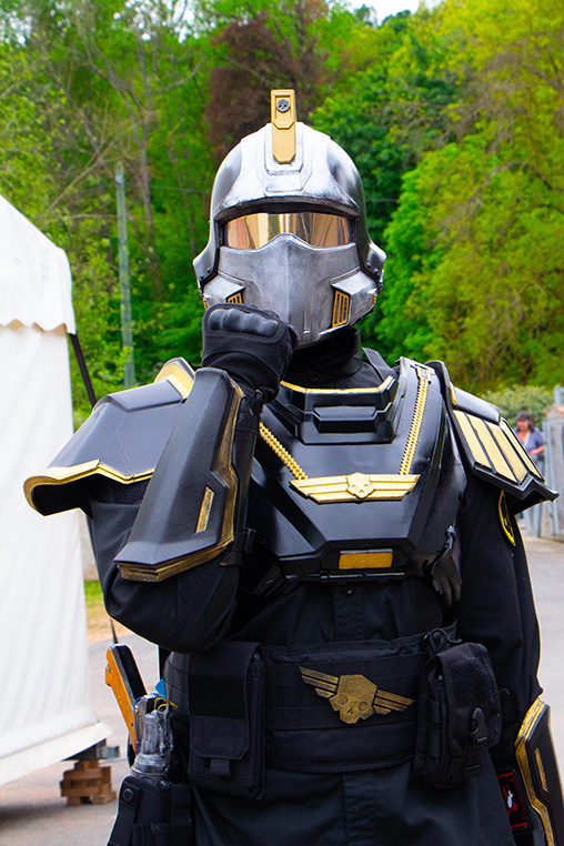 Cosplayer Helldivers GSW 2026